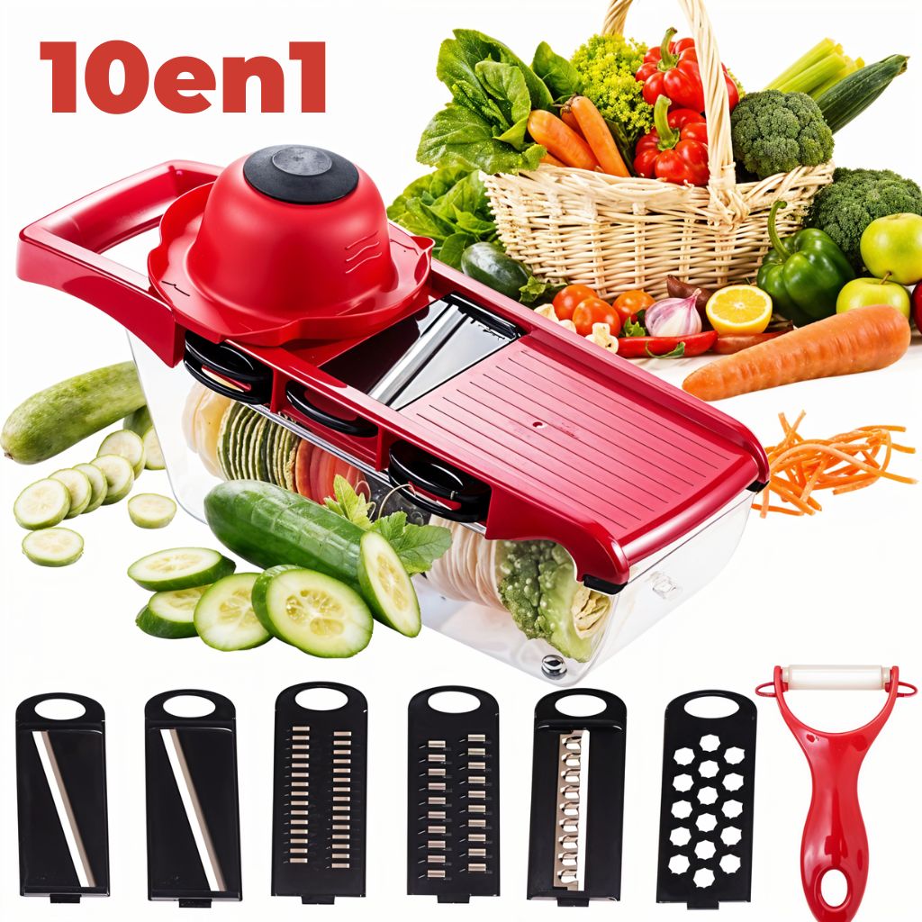 Mandoline Coupe-Légumes 10 en 1  - Image 8